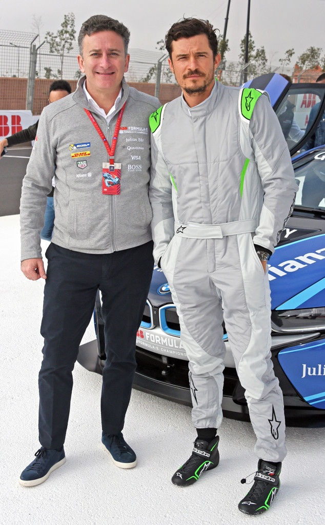 Orlando Bloom, Marrakesh E-Prix, Formula E Orlando Bloom, Marrakesh E-Prix, Formula E